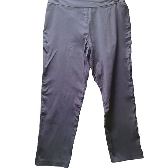 Counterparts Womens Pants Blue Size 10P Rayon Blend Stretch Pull On - Picture 1 of 11